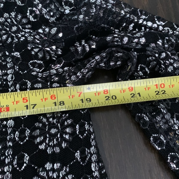 Rinascimento Black and Silver Dress size M - Picture 5 of 9